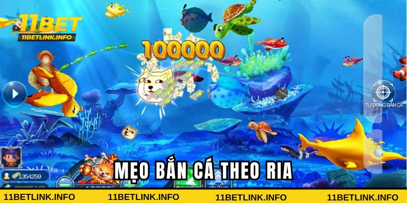 Bí quyết bắn cá theo ria Bí quyết bắn cá theo ria