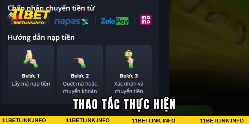 Hội viên thực hiện giao dịch